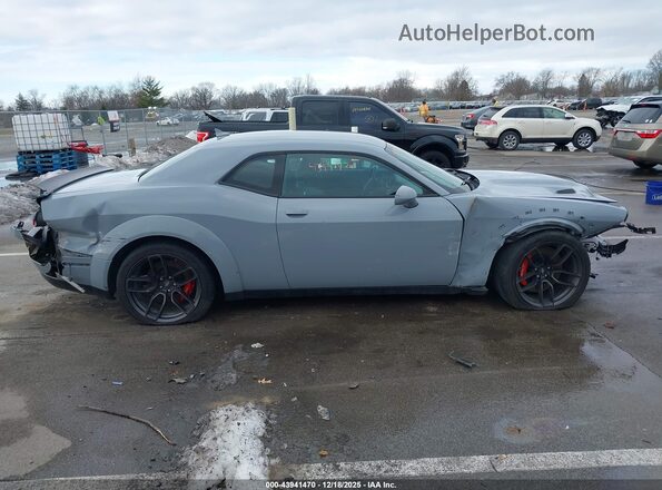2C3CDZFJXMH521173 2021 DODGE CHALLENGER Gray Панорамний вид салону 360°