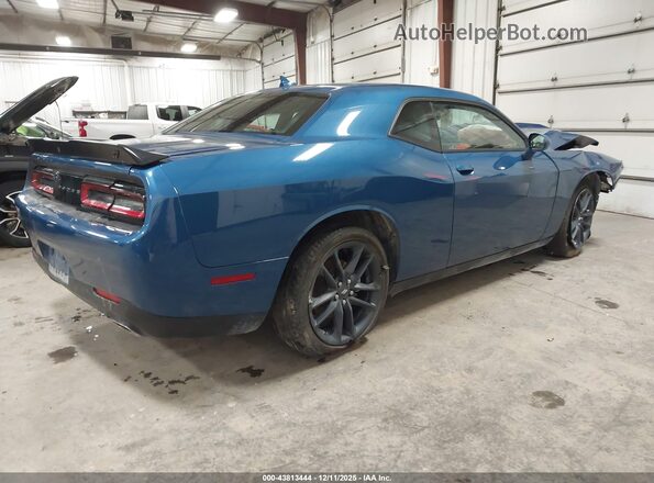 2C3CDZGGXPH696627 2023 DODGE CHALLENGER Blue Tył prawy
