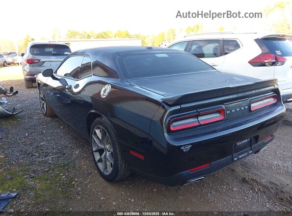 2C3CDZJG2PH503833 2023 DODGE CHALLENGER Черный Задняя левая четверть