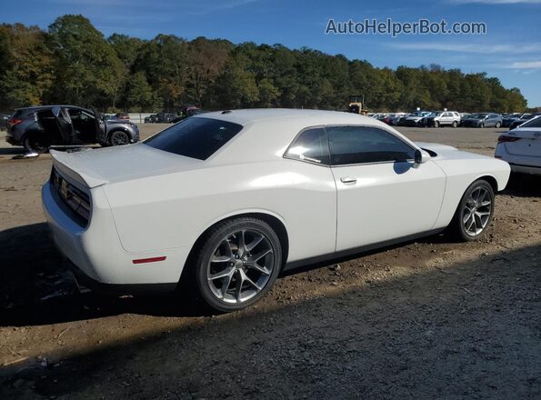 2C3CDZJG8NH260252 2022 DODGE CHALLENGER Белый Задняя правая четверть