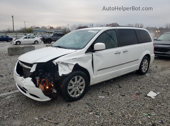 2C4RC1BG2GR111082 2016 CHRYSLER TOWN Белый Передняя левая четверть