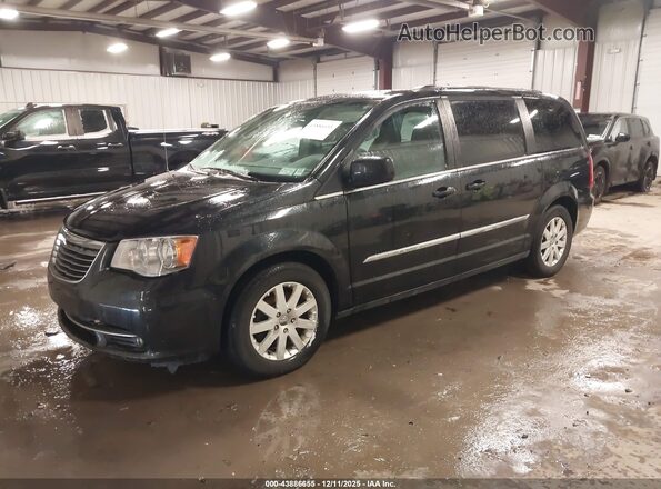2C4RC1BG4GR281900 2016 CHRYSLER TOWN & COUNTRY Синий Передняя левая четверть