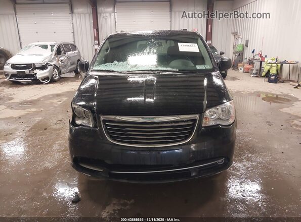 2C4RC1BG4GR281900 2016 CHRYSLER TOWN & COUNTRY Синий Вид щитка приборов
