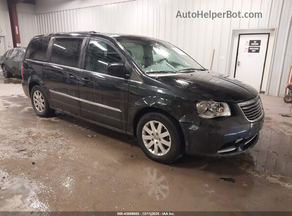 2C4RC1BG4GR281900 2016 CHRYSLER TOWN & COUNTRY Синий Передняя правая четверть