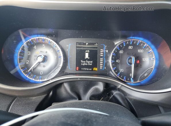 2C4RC1BG4LR176395 2020 CHRYSLER PACIFICA Черный Вид щитка приборов
