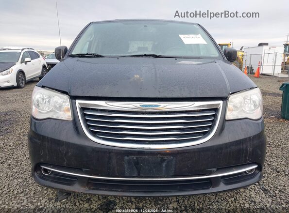 2C4RC1BG5GR292758 2016 CHRYSLER TOWN & COUNTRY Черный Вид панели приборов