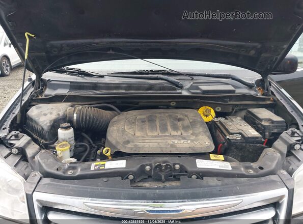 2C4RC1BG5GR292758 2016 CHRYSLER TOWN & COUNTRY Черный Вид сзади