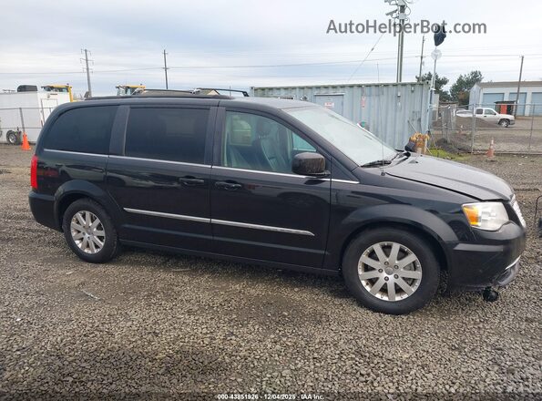 2C4RC1BG5GR292758 2016 CHRYSLER TOWN & COUNTRY Черный Вид щитка приборов