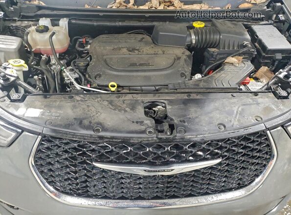 2C4RC1BG8PR586218 2023 CHRYSLER PACIFICA Серый Вид подкапотного пространства