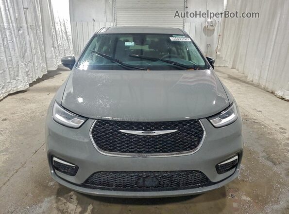 2C4RC1BG8PR586218 2023 CHRYSLER PACIFICA Серый Вид спереди