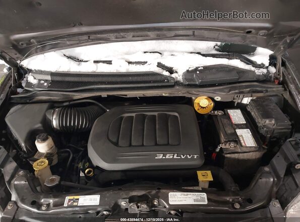 2C4RC1BG9GR291547 2016 CHRYSLER TOWN & COUNTRY Серый Вид сзади