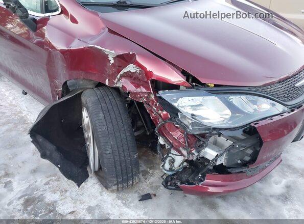 2C4RC1CG1PR613581 2023 CHRYSLER VOYAGER Burgundy Vista frontal
