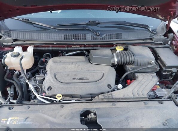 2C4RC1CG1PR613581 2023 CHRYSLER VOYAGER Burgundy Vista trasera