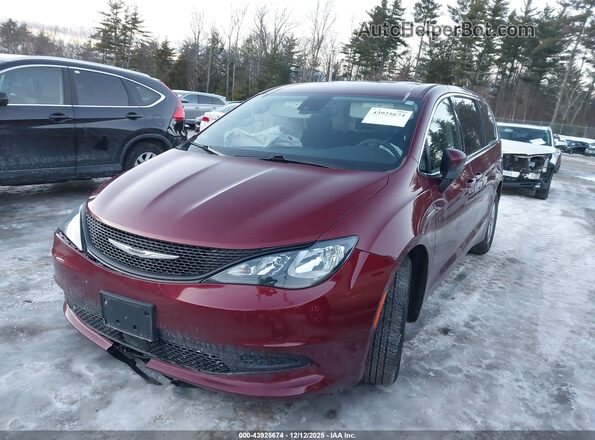 2C4RC1CG1PR613581 2023 CHRYSLER VOYAGER Burgundy Vista tres cuartos delantera izquierda