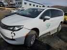 2022 Chrysler Voyager Lx White vin: 2C4RC1CGXNR134122