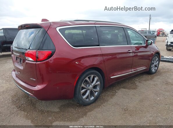 2C4RC1GG0LR119166 2020 CHRYSLER PACIFICA Red Задня права чверть
