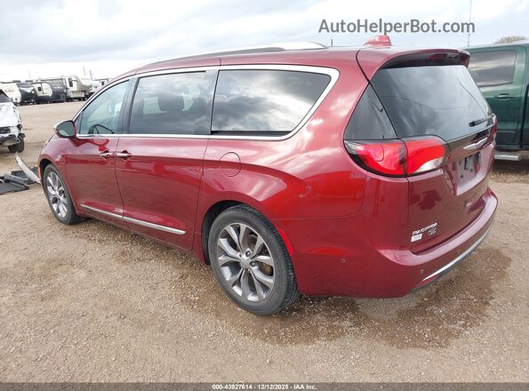 2C4RC1GG0LR119166 2020 CHRYSLER PACIFICA Red Задня ліва чверть