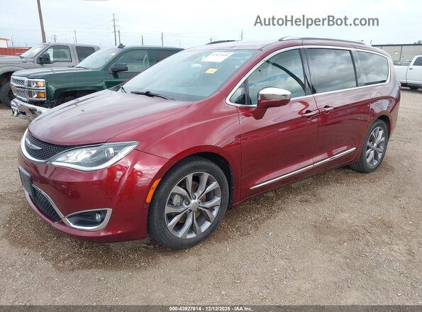 2C4RC1GG0LR119166 2020 CHRYSLER PACIFICA Red Передня ліва чверть