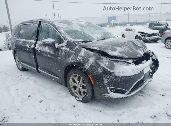 2C4RC1GG3HR752297 2017 CHRYSLER PACIFICA Черный Передняя правая четверть