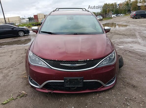 2C4RC1GG9HR627787 2017 CHRYSLER PACIFICA Red წინა ხედი