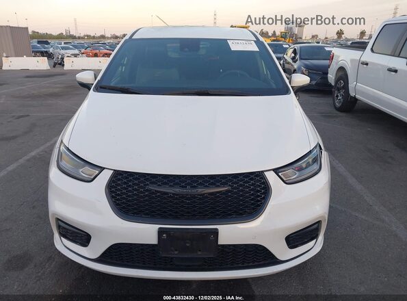 2C4RC1L72PR618594 2023 CHRYSLER PACIFICA White Widok zestawu wskaźników