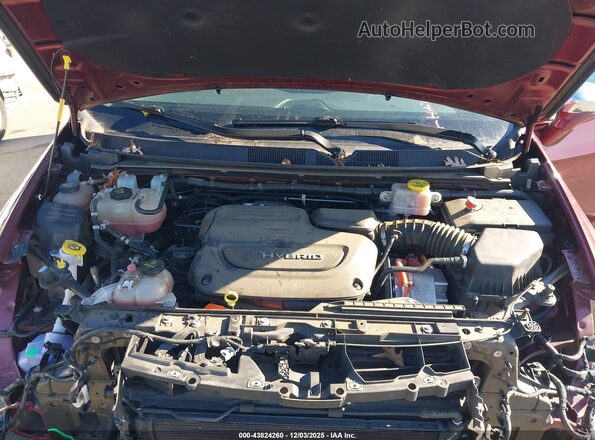 2C4RC1N70JR365814 2018 CHRYSLER PACIFICA Красный Вид сзади
