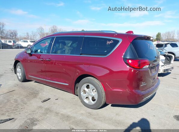 2C4RC1N70JR365814 2018 CHRYSLER PACIFICA Красный Задняя левая четверть