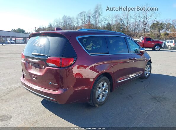 2C4RC1N70JR365814 2018 CHRYSLER PACIFICA Красный Задняя правая четверть
