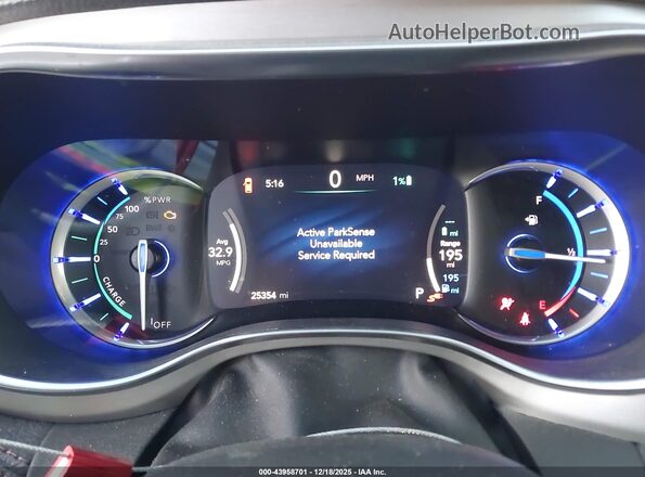 2C4RC1N71RR104283 2024 CHRYSLER PACIFICA Белый Вид задних сидений