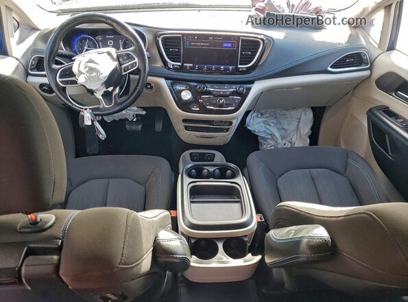 2C4RC3FG9MR564116 2021 CHRYSLER PACIFICA Blue Vista del salpicadero