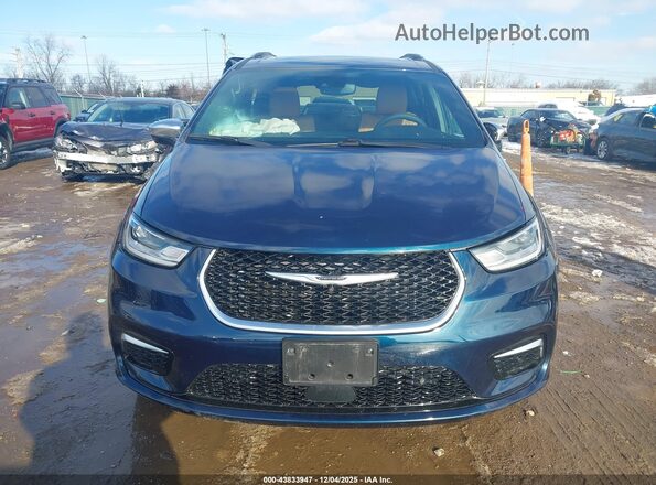 2C4RC3PG1PR555011 2023 CHRYSLER PACIFICA Синий Вид задней части салона