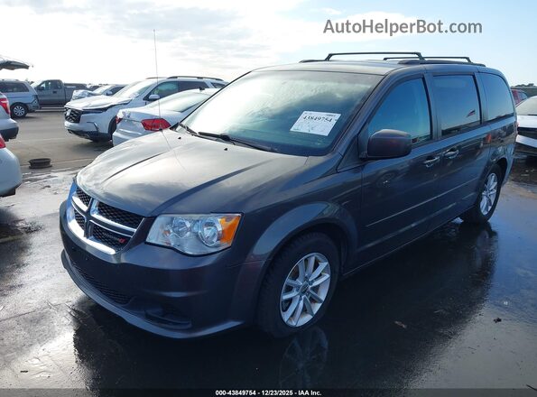 2C4RDGCG2GR357239 2016 DODGE GRAND CARAVAN Gray წინა მარცხენა ხედი სამი მეოთხედიდან