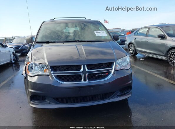 2C4RDGCG2GR357239 2016 DODGE GRAND CARAVAN Gray ხელსაწყოთა პანელის ხედი