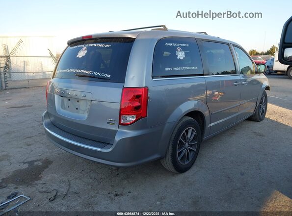 2C4RDGCG2HR801964 2017 DODGE GRAND CARAVAN Серебряный Задняя правая четверть