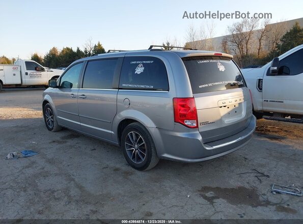 2C4RDGCG2HR801964 2017 DODGE GRAND CARAVAN Серебряный Задняя левая четверть