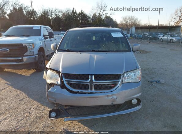2C4RDGCG2HR801964 2017 DODGE GRAND CARAVAN Серебряный Вид щитка приборов
