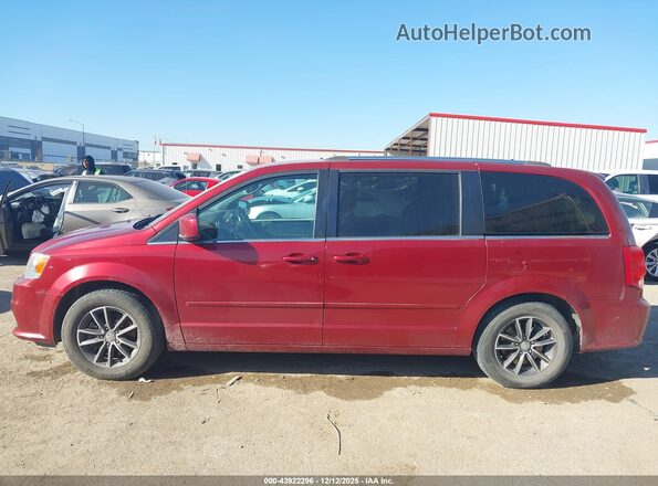 2C4RDGCG3GR266464 2016 DODGE GRAND CARAVAN Красный Панорамный вид салона 360°