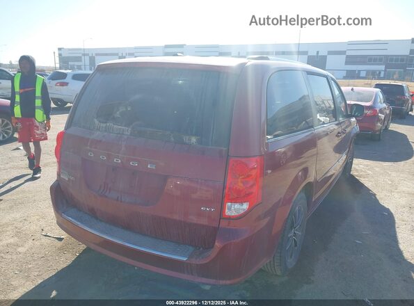 2C4RDGCG3GR266464 2016 DODGE GRAND CARAVAN Красный Задняя правая четверть
