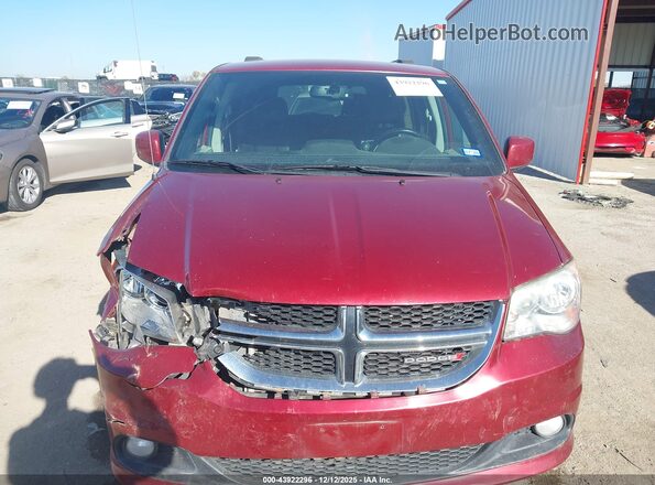 2C4RDGCG3GR266464 2016 DODGE GRAND CARAVAN Красный Вид щитка приборов