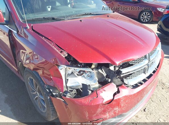 2C4RDGCG3GR266464 2016 DODGE GRAND CARAVAN Красный Вид спереди