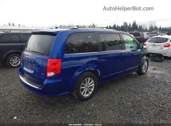 2C4RDGCG4LR253491 2020 DODGE GRAND CARAVAN Синий Задняя правая четверть