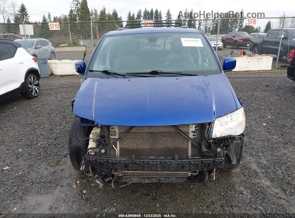 2C4RDGCG4LR253491 2020 DODGE GRAND CARAVAN Синий Вид задней части салона