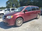 2018 Dodge Grand Caravan Sxt Burgundy vin: 2C4RDGCG5JR216141