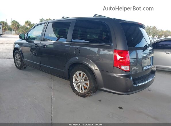 2C4RDGCG7JR184034 2018 DODGE GRAND CARAVAN Gray Tył lewy
