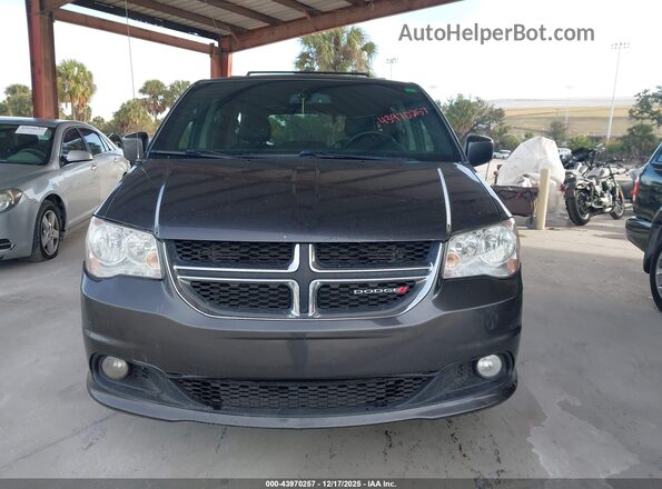 2C4RDGCG7JR184034 2018 DODGE GRAND CARAVAN Gray Widok zestawu wskaźników