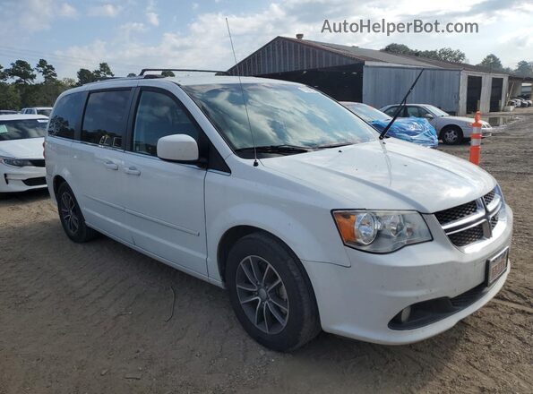 2C4RDGCG8HR651326 2017 DODGE GRAND Белый Передняя правая четверть
