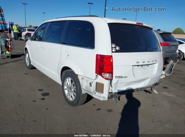 2C4RDGCGXLR201007 2020 DODGE GRAND CARAVAN White Tył lewy