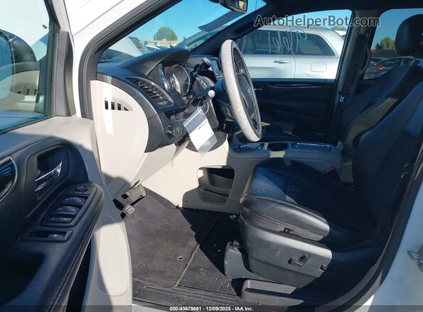 2C4RDGCGXLR201007 2020 DODGE GRAND CARAVAN White Widok wnętrza z przodu