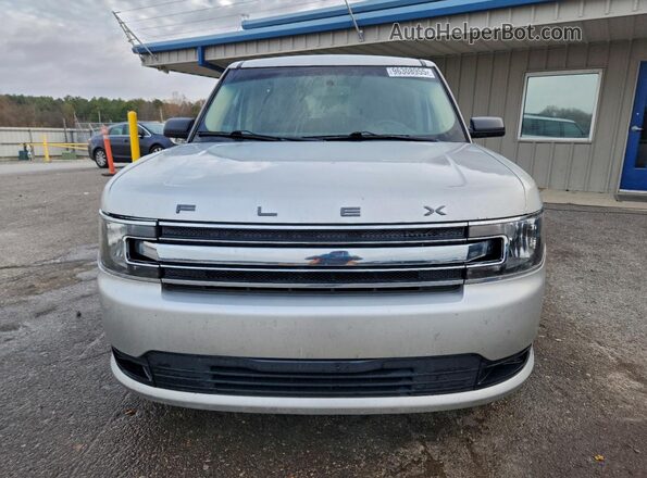 2FMGK5B82HBA01536 2017 FORD FLEX Silver Front view