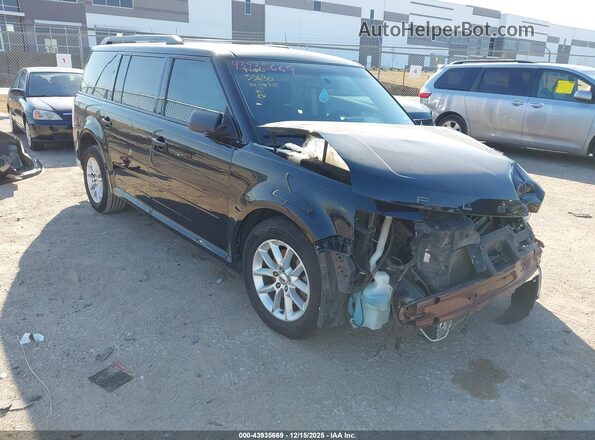 2FMGK5B85KBA12327 2019 FORD FLEX Black Przód prawy